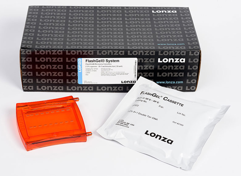 lonza flashgel閃膠系統預制膠盒